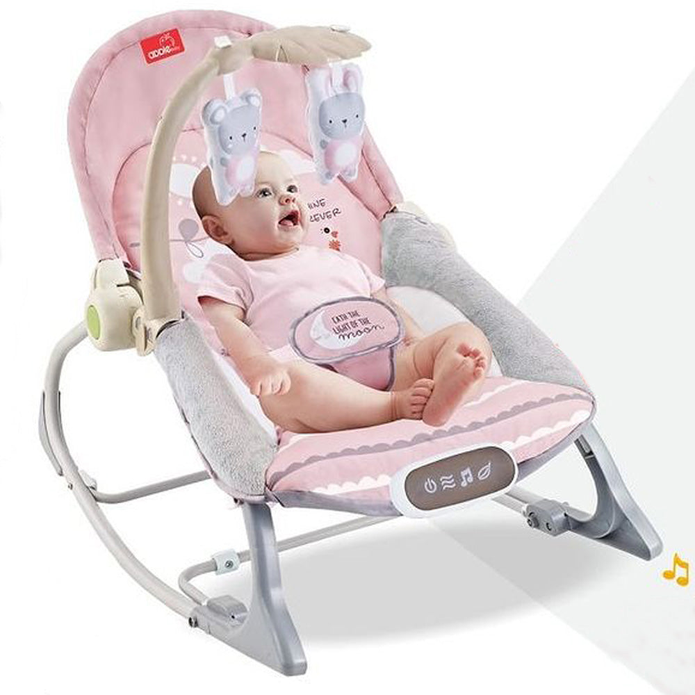 Pink Super Delux Bouncer Portable Rocker