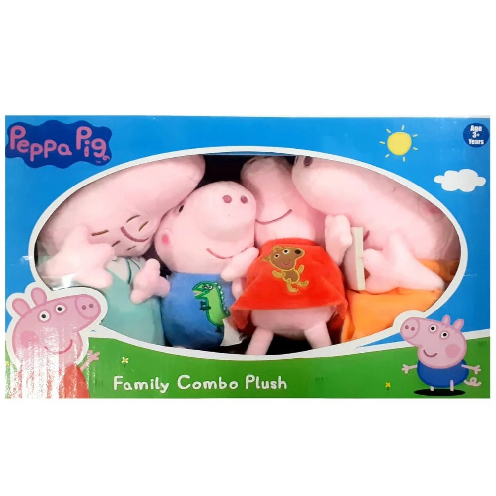 Peppa Pig Family Combo Plush Soft Toy