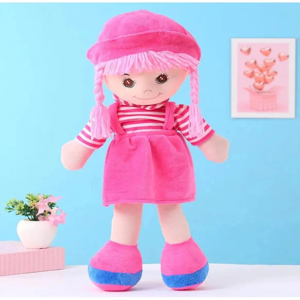 Pink Soft Plush Doll - 50cm