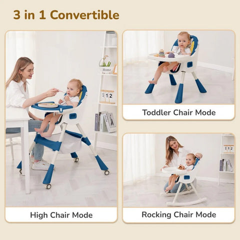 Indigo 3 In 1Sugar Doodle Plus High Chair