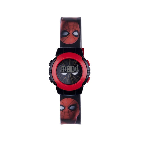 Red Spider Man Printed Digital Watch