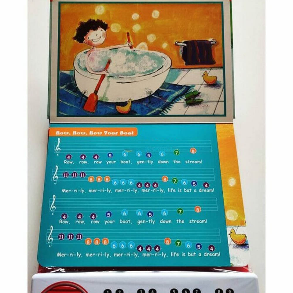 The Wheels On The Bus & Other Play Along Songs Keyboard Musical Book