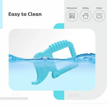 Load image into Gallery viewer, Blue Elephant Silicone Teether
