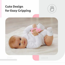 Load image into Gallery viewer, Pink Hippo Silicone Teether
