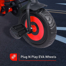 Load image into Gallery viewer, Red 2 In 1 Tiny Toes T20 Ace Tricycle
