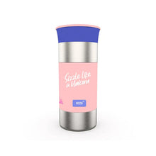 Load image into Gallery viewer, Pink Sizzle 360° Stainless Steel Insulated Tumbler- 390ml
