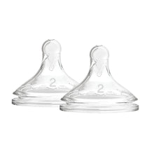 Load image into Gallery viewer, Wide Neck Level 2 Natural Flow Options Plus Teats - Pack Of 2 (3months+)
