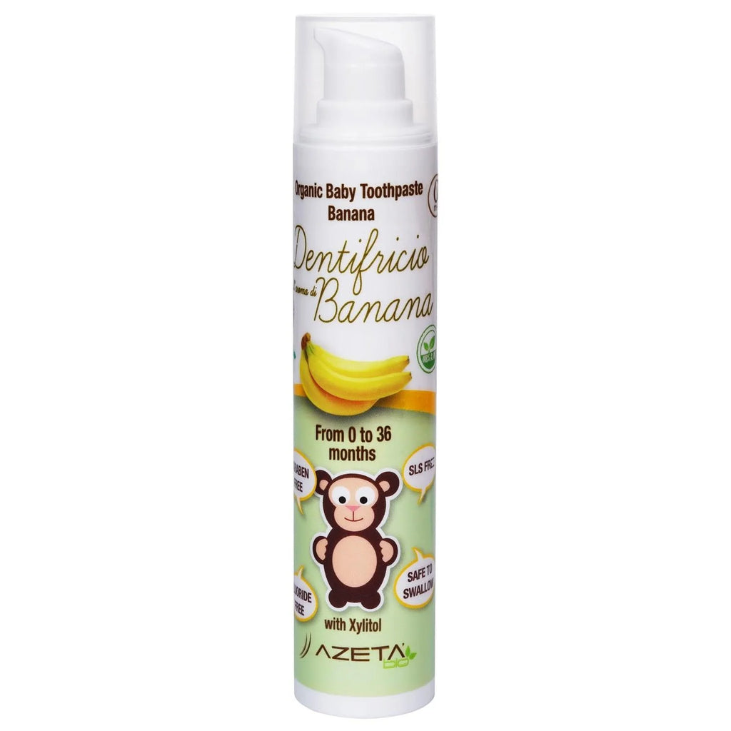 Organic Baby Toothpaste Banana Flavor - 50ml