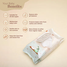 Load image into Gallery viewer, Mulmul Baby Wipes - 72 Pieces
