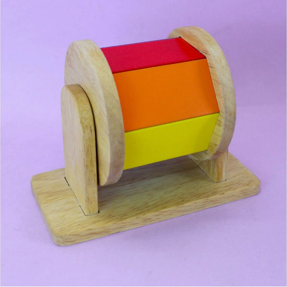 Rainbow Wooden Spinner