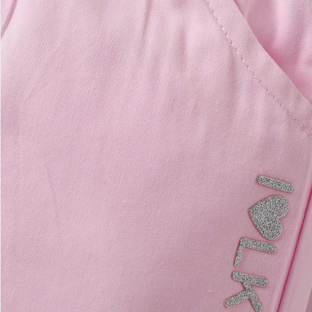 Elasticated Waist Joggers - Pink, White, Yellow