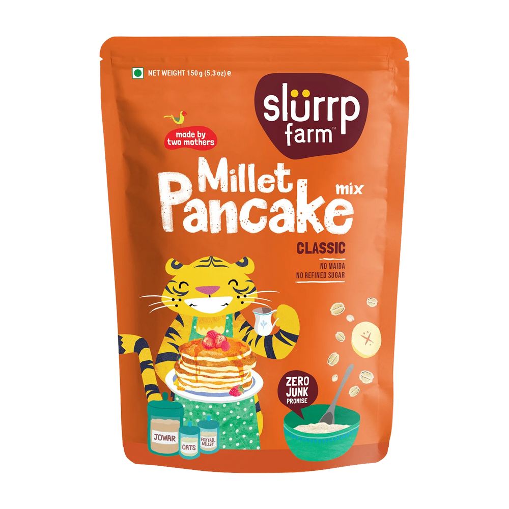 Slurrp Farm Vanilla Millet Classic Pancake - 150gm