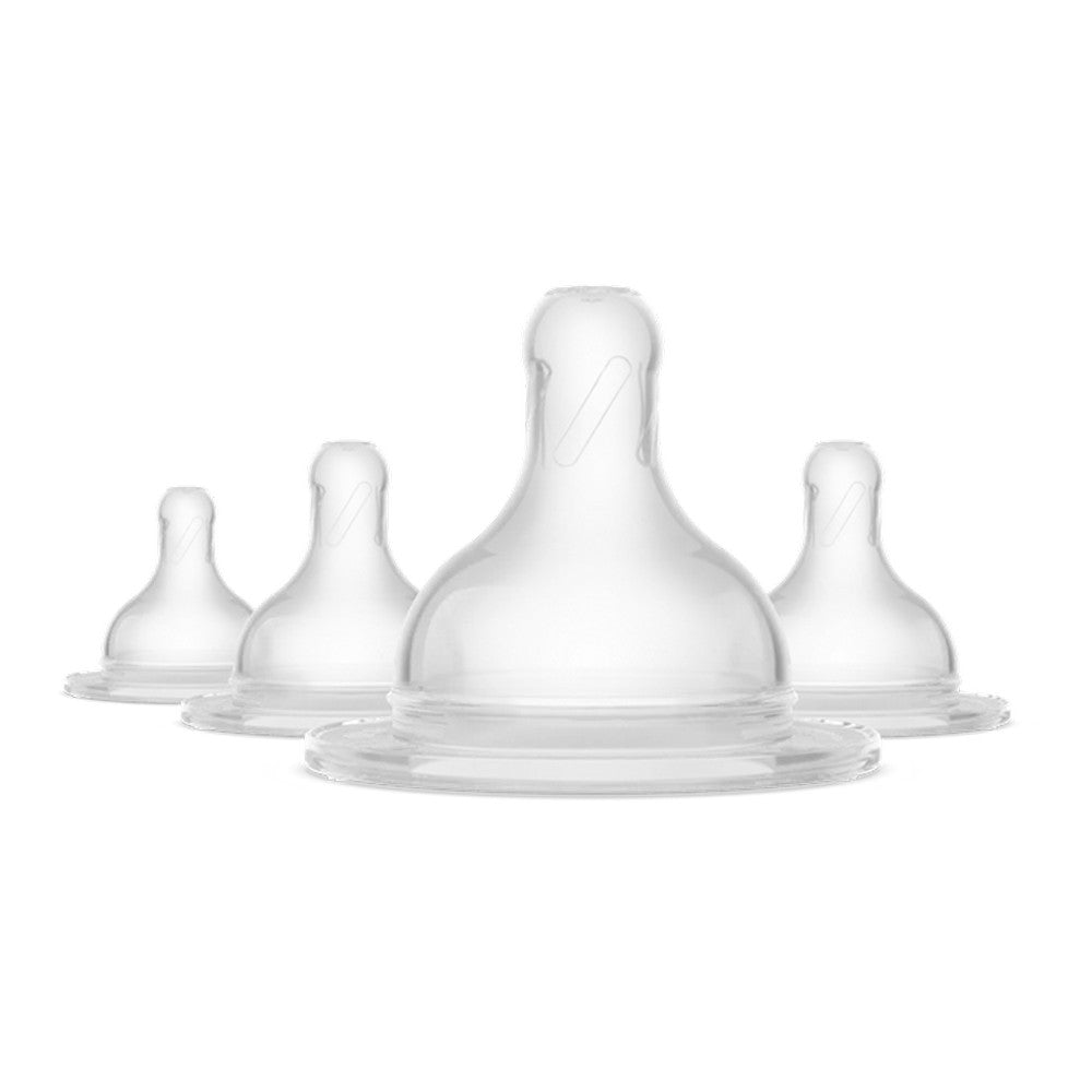 Avent Grow Baby Bottle Teat (1months+)