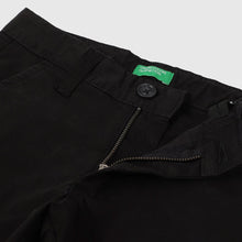 Load image into Gallery viewer, Black Solid Regular Fit Trousers
