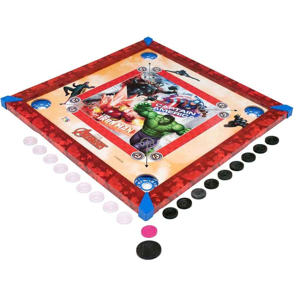 Marvel  Avengers Theme Carrom Board