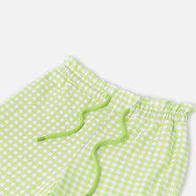 Load image into Gallery viewer, Green Checkered Regular Fit Trousers
