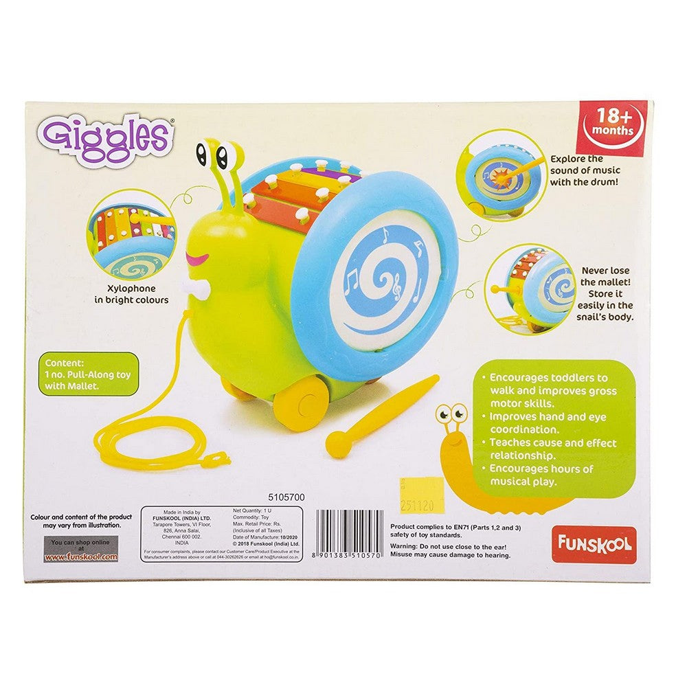 Multi-Color Musical Snail