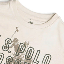 Load image into Gallery viewer, Beige Half Slevees T-Shirt
