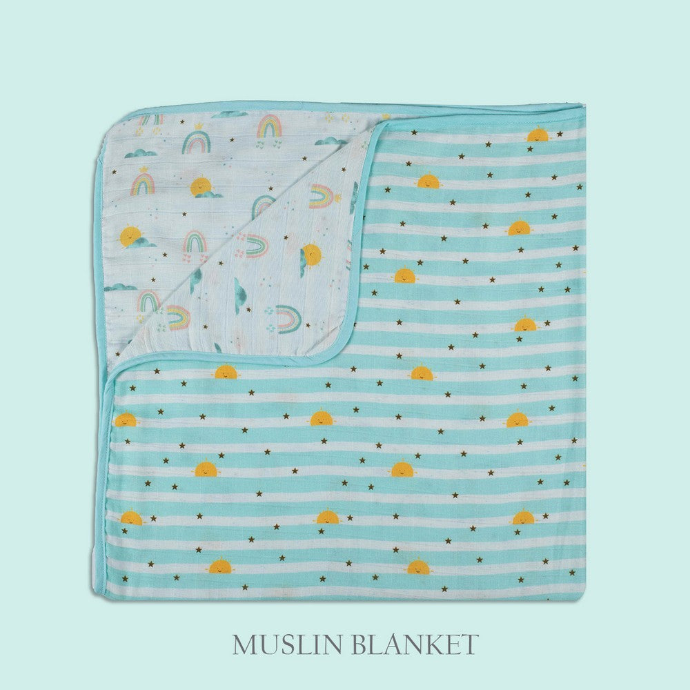 Horizon Organic Cotton Cot Bedding Set