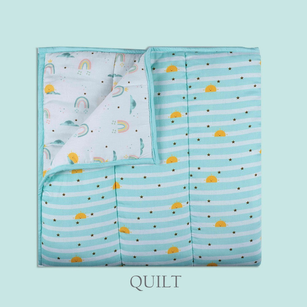 Horizon Organic Cotton Cot Bedding Set