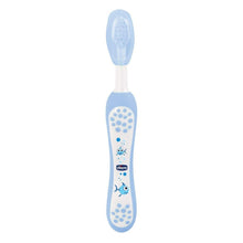 Load image into Gallery viewer, Blue Fish Printed Toothbrush
