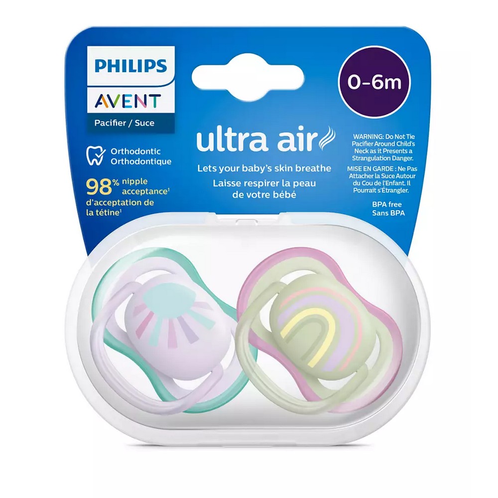 Avent Ultra Air Pacifier-Pack Of 2