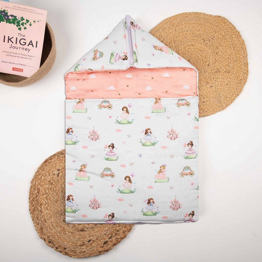 Pink Fairytale Multi Functional Organic Cotton Carry Nest