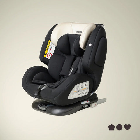 Loopie Lap Black Car Seat