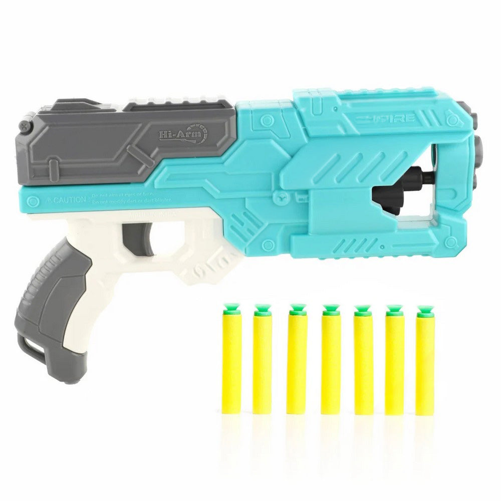 Six Dart Rapid Fire Blaster Toy Gun Greenbell