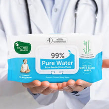 Load image into Gallery viewer, 99% Pure Water Unscented Baby Wipes - Pack Of 2
