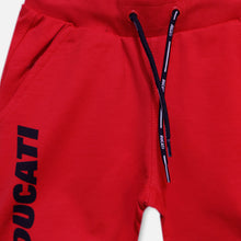 Load image into Gallery viewer, Red Elasticated Waistband Shorts
