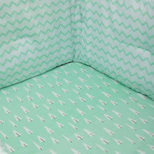 Load image into Gallery viewer, Green Pines Organic Fitted Cot Sheet
