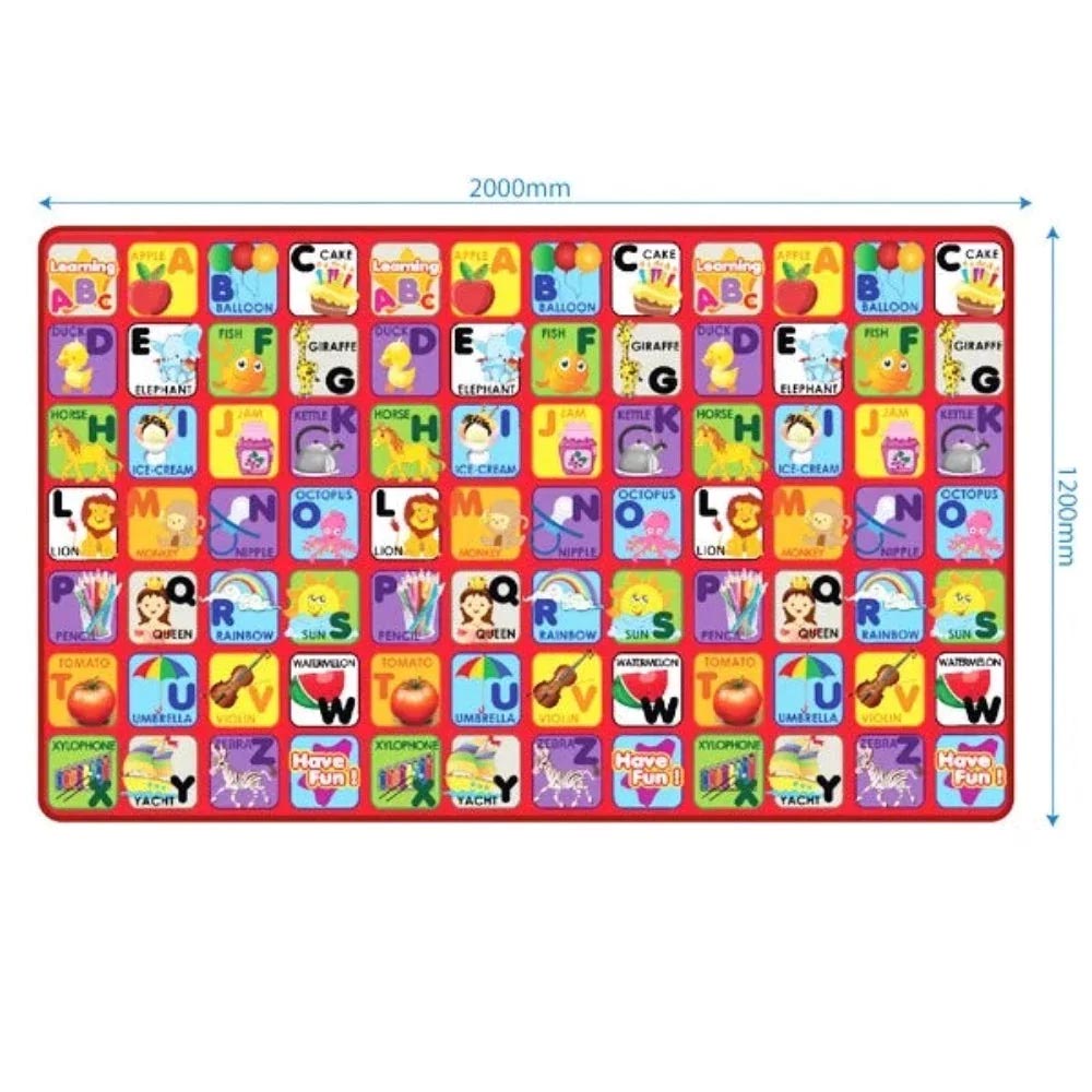 Alphabets Theme Roll Mat