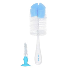 Load image into Gallery viewer, Bottle And Nipple Cleaning Brush With Suction Base
