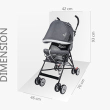 Load image into Gallery viewer, Black Pixie Buggy Stroller
