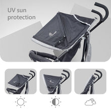 Load image into Gallery viewer, Black Pixie Buggy Stroller
