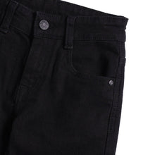 Load image into Gallery viewer, Black Slim Fit Mid Rise Jeans
