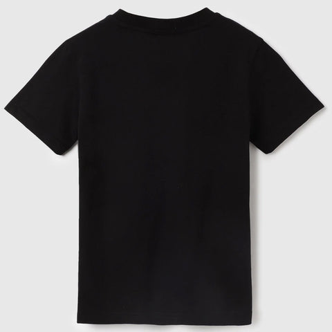 Black United Colors Of Benetton Printed T-Shirt