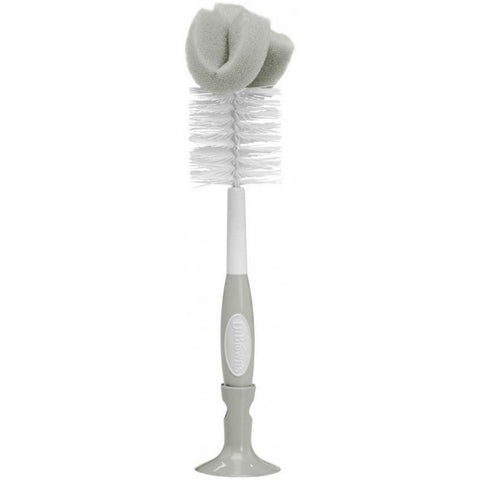 Dr Brown Grey Natural Flow Baby Bottle Brush
