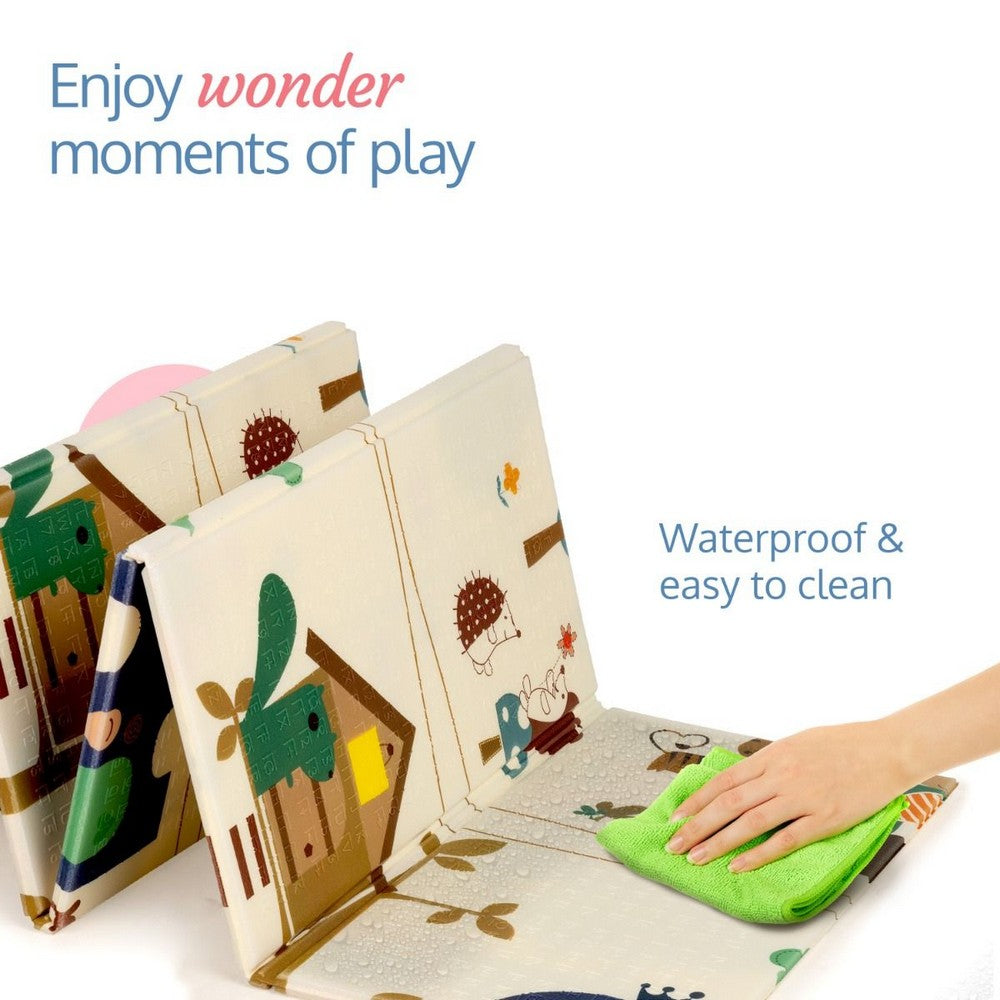 Number Zoo Double Sided Water Proof Baby Play Mat