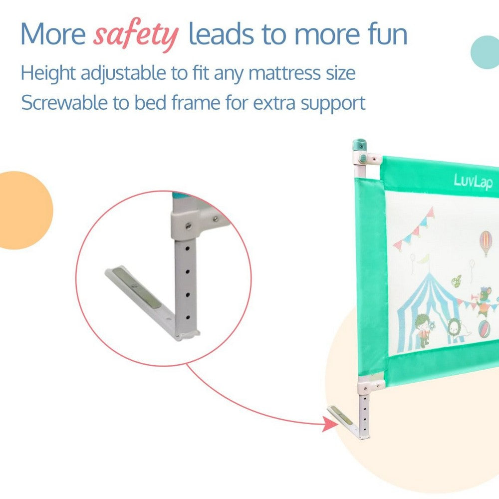 Blue Comfy Baby Bed Rail