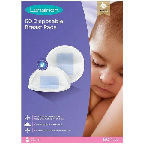 Lansinoh Disposable Breast Pads- 60 Count