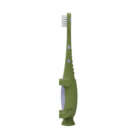 Green Dinosaur Toddler Toothbrush