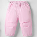 Elasticated Waist Joggers - Pink, White, Yellow