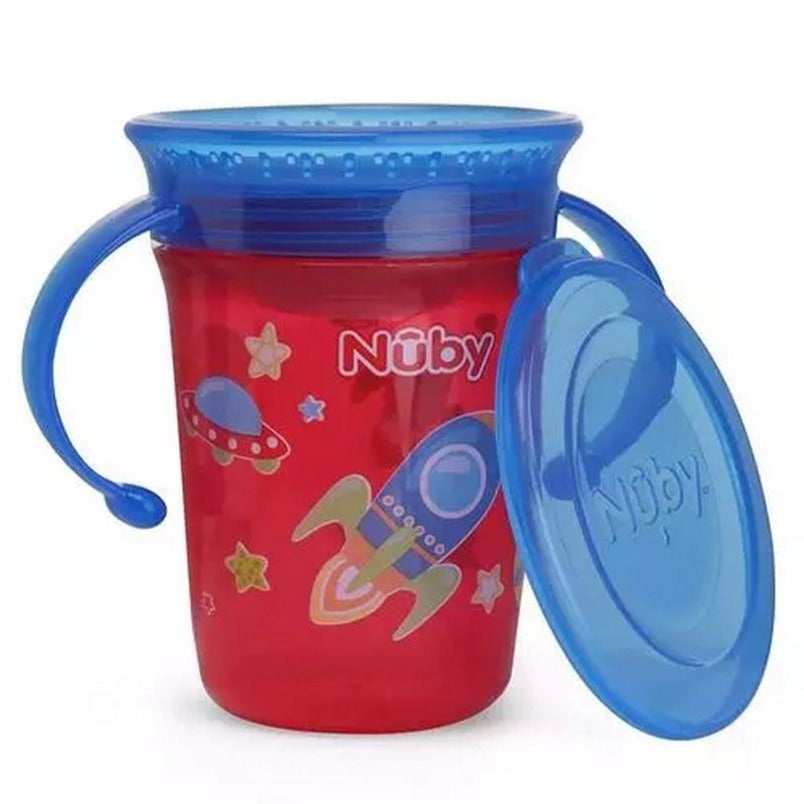 360° Wonder Cup Printed With Handle - 240ml