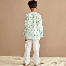 Load image into Gallery viewer, Green Lion Theme Full Sleeves Pyjama Set
