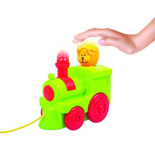 Load image into Gallery viewer, Colorful 2 In 1 Pull Along Animal Toy Train
