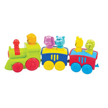 Load image into Gallery viewer, Colorful 2 In 1 Pull Along Animal Toy Train
