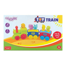 Load image into Gallery viewer, Colorful 2 In 1 Pull Along Animal Toy Train
