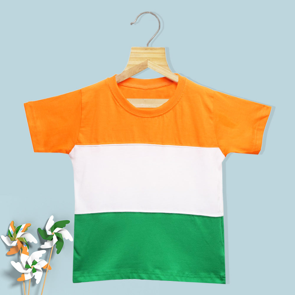 Indian Flag Tricolour Independence Day T-Shirt